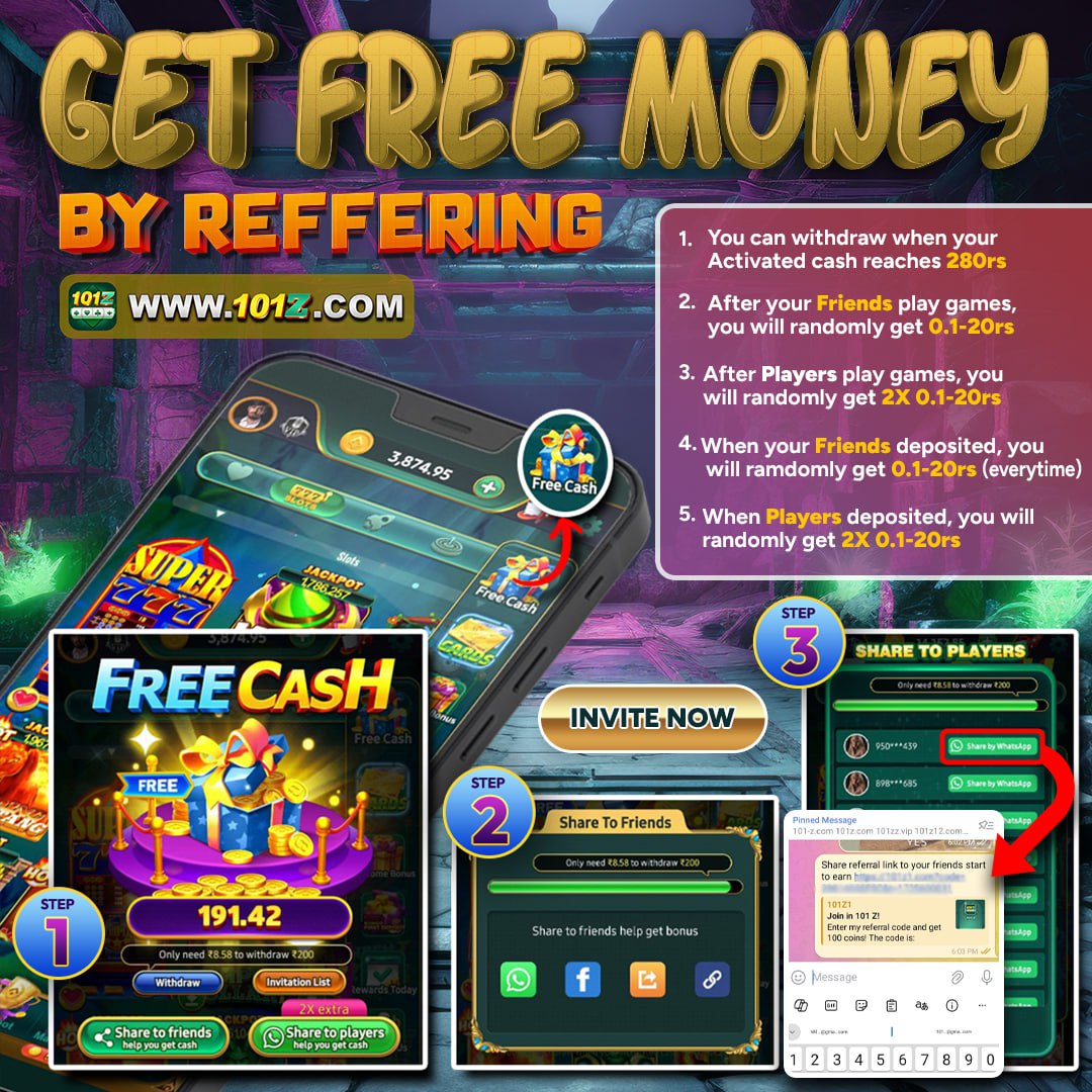 GET FREE CASH NOW WITH 101z!